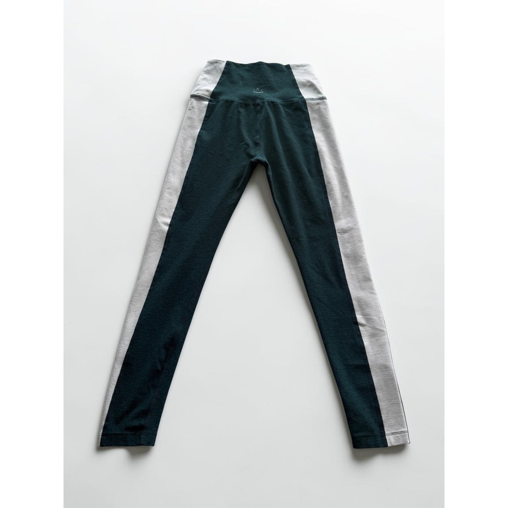 Beyond Yoga Womens High Waisted Colorblock Leggings Green Gray Size M - Picture 3 of 5